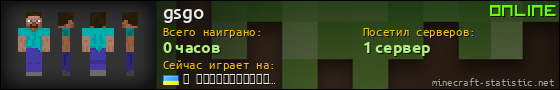 Юзербар 560x90 для gsgo
