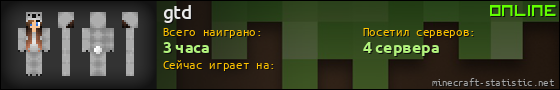 Юзербар 560x90 для gtd