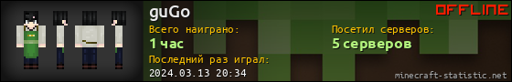 Юзербар 560x90 для guGo
