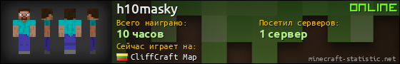Юзербар 560x90 для h10masky