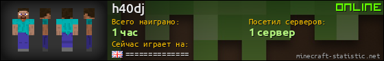 Юзербар 560x90 для h40dj