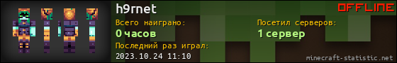 Юзербар 560x90 для h9rnet