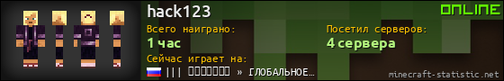 Юзербар 560x90 для hack123