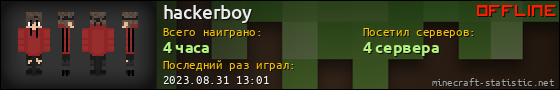 Юзербар 560x90 для hackerboy