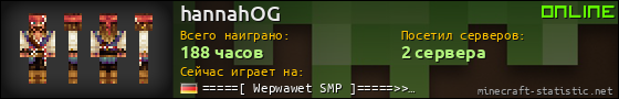 Юзербар 560x90 для hannahOG