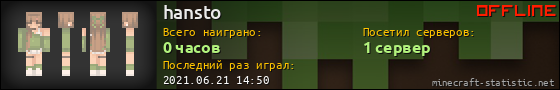 Юзербар 560x90 для hansto