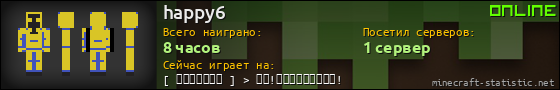 Юзербар 560x90 для happy6