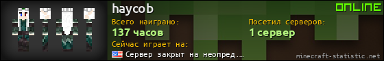 Юзербар 560x90 для haycob