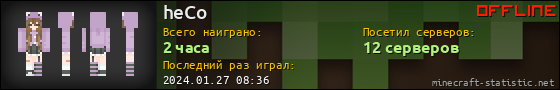 Юзербар 560x90 для heCo