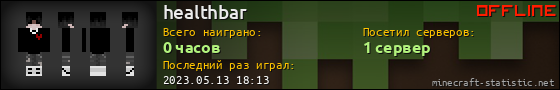 Юзербар 560x90 для healthbar