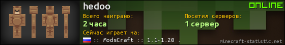 Юзербар 560x90 для hedoo