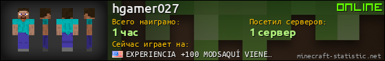 Юзербар 560x90 для hgamer027