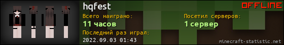 Юзербар 560x90 для hqfest