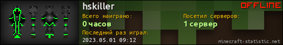 Юзербар 560x90 для hskiller