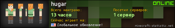 Юзербар 560x90 для hugar