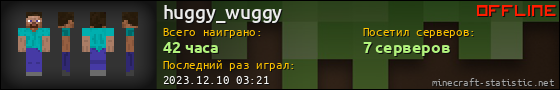 Юзербар 560x90 для huggy_wuggy