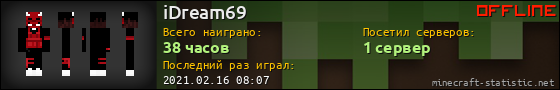 Юзербар 560x90 для iDream69