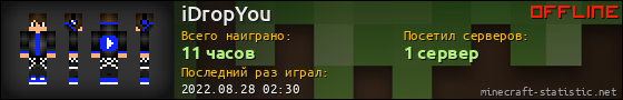 Юзербар 560x90 для iDropYou