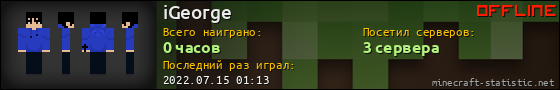 Юзербар 560x90 для iGeorge