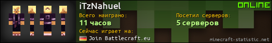 Юзербар 560x90 для iTzNahuel