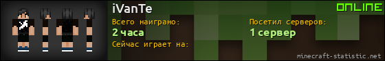 Юзербар 560x90 для iVanTe