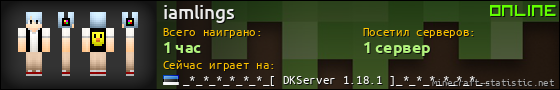Юзербар 560x90 для iamlings