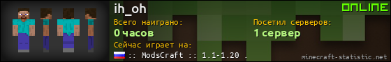 Юзербар 560x90 для ih_oh
