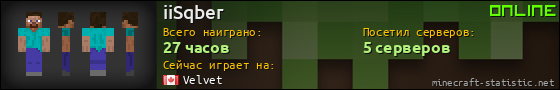 Юзербар 560x90 для iiSqber