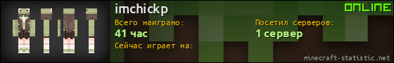 Юзербар 560x90 для imchickp