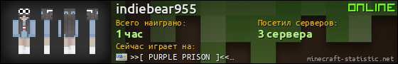 Юзербар 560x90 для indiebear955