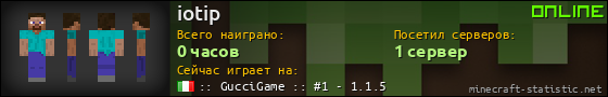 Юзербар 560x90 для iotip