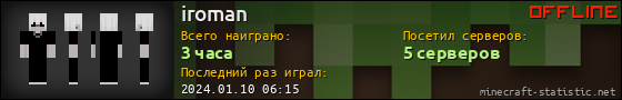 Юзербар 560x90 для iroman