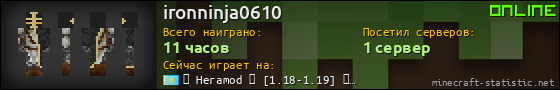 Юзербар 560x90 для ironninja0610