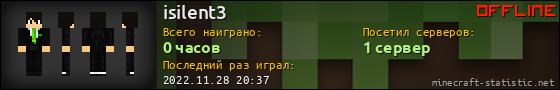 Юзербар 560x90 для isilent3
