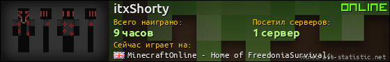 Юзербар 560x90 для itxShorty
