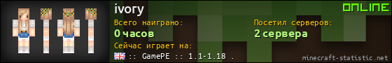 Юзербар 560x90 для ivory