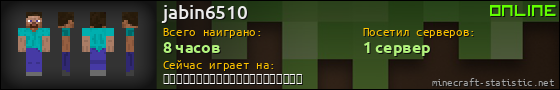Юзербар 560x90 для jabin6510