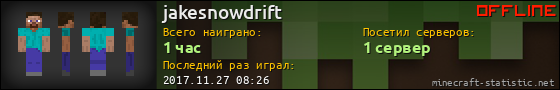 Юзербар 560x90 для jakesnowdrift