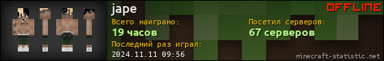Юзербар 560x90 для jape
