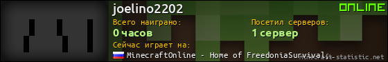 Юзербар 560x90 для joelino2202