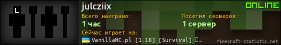 Юзербар 560x90 для julcziix