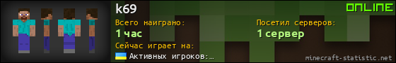 Юзербар 560x90 для k69
