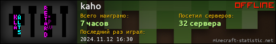 Юзербар 560x90 для kaho