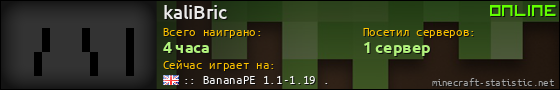 Юзербар 560x90 для kaliBric