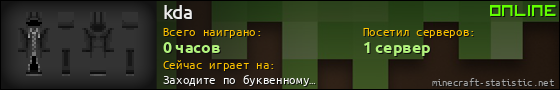 Юзербар 560x90 для kda
