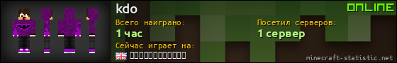 Юзербар 560x90 для kdo