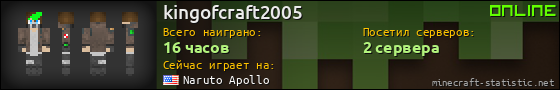 Юзербар 560x90 для kingofcraft2005