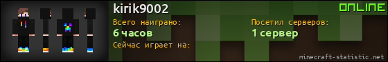 Юзербар 560x90 для kirik9002