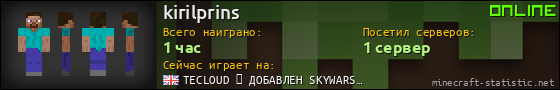 Юзербар 560x90 для kirilprins