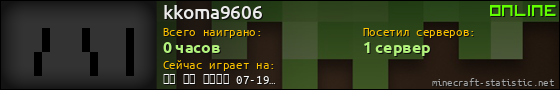 Юзербар 560x90 для kkoma9606